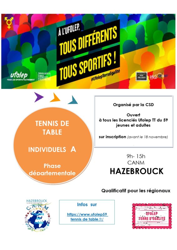 Départementaux A : le dimanche 25 octobre à Hazebrouck